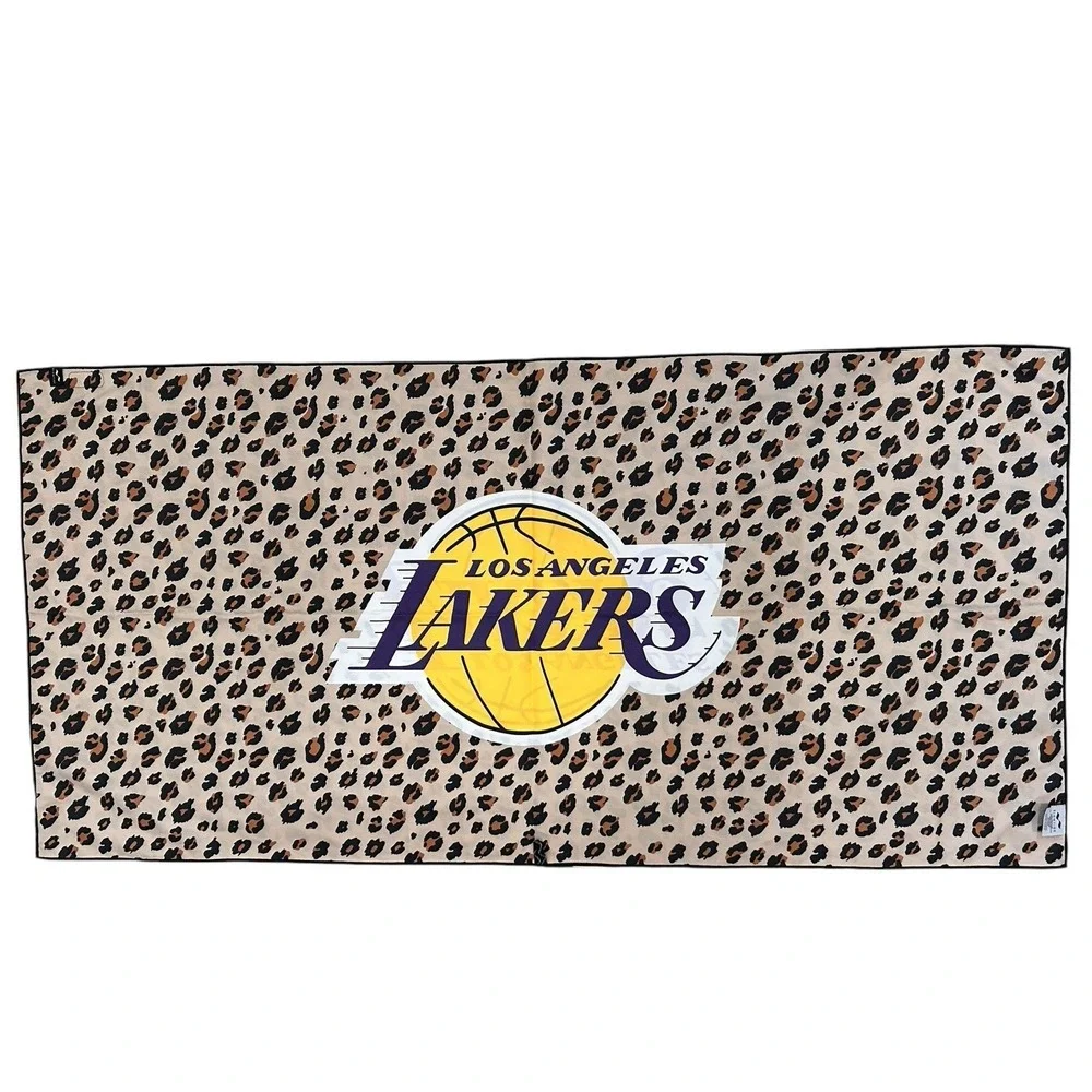 Los Angeles Lakers X Slowtide Blanket LA Basketball‎ Leopard Lightweight 30